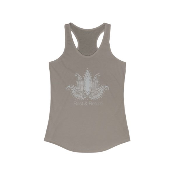 Rest & Return: Women's Ideal Racerback Tank - Image 2