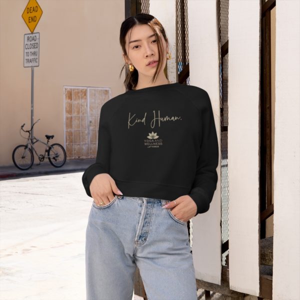 Kind Human Women's Cropped Fleece Pullover